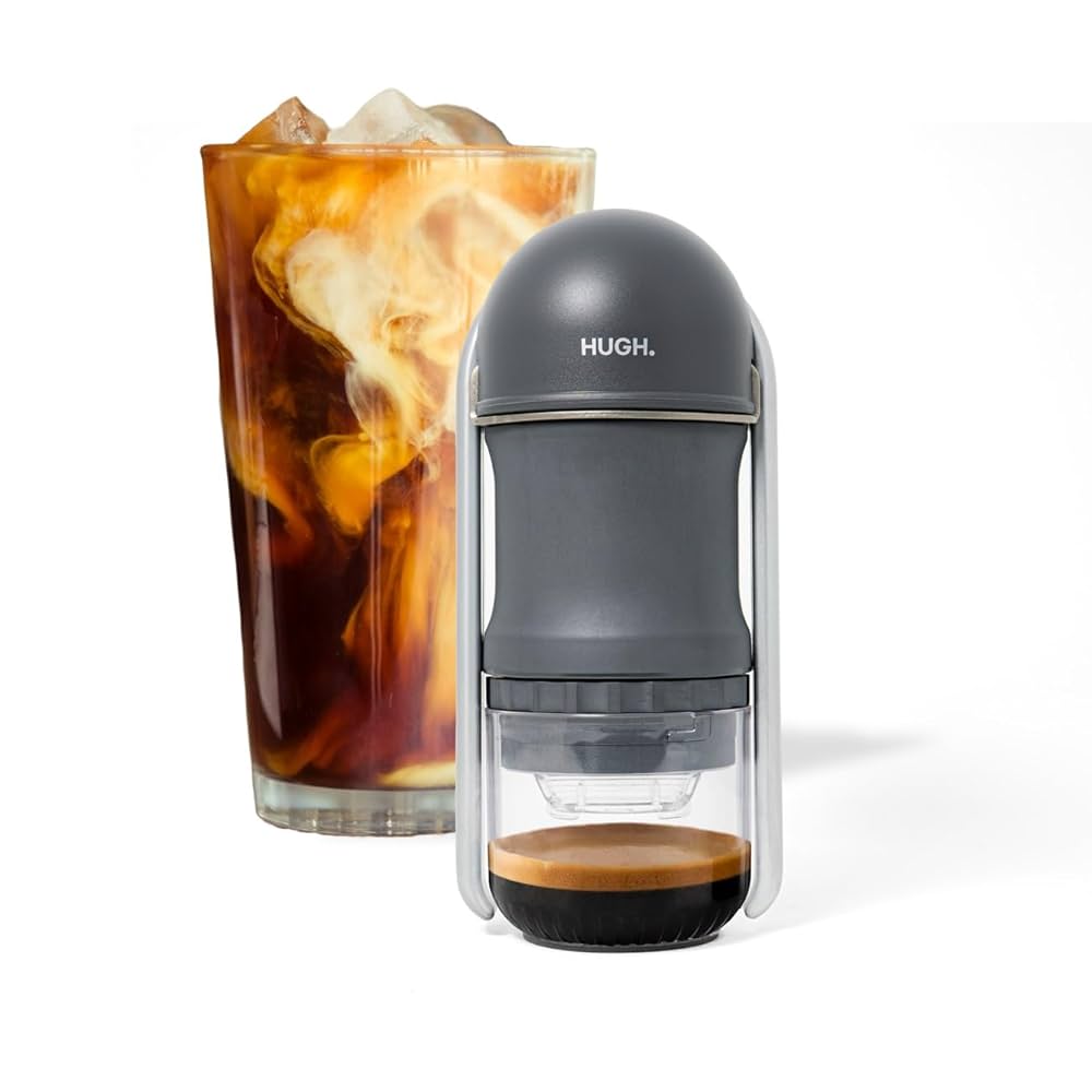 れ*い様 HUGH　LEVERPRESSO ホワイト HUGH Leverpresso Manual Espresso Maker / Espresso Machines